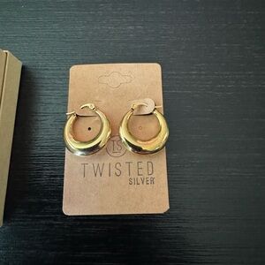 Gold Hoop Earrings
